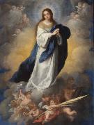 La Inmaculada Concepcion del espejo Bartolome Esteban Murillo